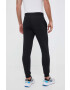 adidas pantaloni de trening culoarea negru neted - Pled.ro