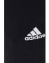 adidas pantaloni de trening culoarea negru neted - Pled.ro