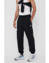 adidas pantaloni de trening culoarea gri melanj - Pled.ro