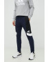 adidas pantaloni de trening barbati culoarea albastru marin modelator - Pled.ro