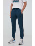 adidas pantaloni de trening din bumbac culoarea albastru marin modelator - Pled.ro