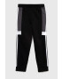 adidas pantaloni de trening pentru copii U 3S CB PANT culoarea negru modelator - Pled.ro