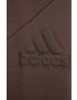 adidas pantaloni de trening pentru copii U FI culoarea maro neted - Pled.ro