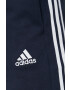 adidas pantaloni scurti barbati culoarea albastru marin - Pled.ro