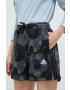 adidas pantaloni scurti femei culoarea negru modelator medium waist - Pled.ro