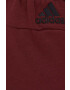 adidas pantaloni scurti barbati culoarea bordo - Pled.ro