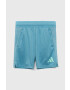 adidas pantaloni scurti copii B TI HEATH culoarea turcoaz talie reglabila - Pled.ro