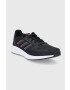 adidas Pantofi FY9624 culoarea negru cu toc plat - Pled.ro