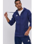 adidas Performance bluza HG0724 barbati culoarea alb cu imprimeu - Pled.ro