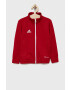 adidas Performance bluza copii H57563 culoarea rosu neted - Pled.ro