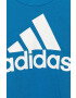 adidas Performance bluza copii H57482 culoarea albastru marin cu imprimeu - Pled.ro