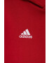 adidas Performance bluza copii H57566 culoarea rosu neted - Pled.ro