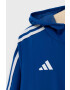 adidas Performance bluza copii TIRO23 L WB Y cu glugă neted - Pled.ro