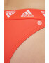 adidas Performance costum de baie culoarea rosu cupa usor rigidizata - Pled.ro