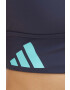 adidas Performance costum de baie din două piese Branded culoarea albastru marin cupa moale - Pled.ro