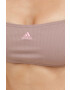 adidas Performance costum de baie din două piese culoarea violet cupa usor rigidizata - Pled.ro