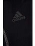 adidas Performance fular impletit culoarea negru cu imprimeu - Pled.ro