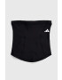 adidas Performance fular impletit Tiro 23 League culoarea negru neted - Pled.ro