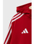 adidas Performance geaca copii TIRO23 L WB Y culoarea rosu - Pled.ro