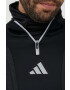 adidas Performance hanorac de antrenament Tiro 23 Competition Winterized culoarea negru cu imprimeu - Pled.ro