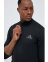 adidas Performance hanorac de antrenament Train Essentials Seasonal culoarea negru neted - Pled.ro