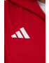 adidas Performance jacheta de antrenament Tiro 23 culoarea rosu de tranzitie - Pled.ro