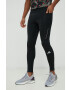 adidas Performance leggins de alergare Own the Run barbati culoarea negru neted - Pled.ro