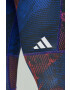 adidas Performance leggins de alergare Saturday barbati culoarea albastru marin modelator - Pled.ro