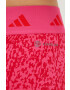 adidas Performance leggins de antrenament femei culoarea roz modelator - Pled.ro