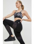 adidas Performance leggins de antrenament Dance femei culoarea negru neted - Pled.ro