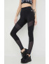 adidas Performance leggins de antrenament Dance femei culoarea negru neted - Pled.ro