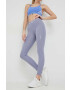 adidas Performance leggins de antrenament Techfit Brand Love femei culoarea violet modelator - Pled.ro