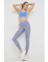 adidas Performance leggins de antrenament Techfit Brand Love femei culoarea violet modelator - Pled.ro