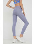 adidas Performance leggins de antrenament Techfit Brand Love femei culoarea violet modelator - Pled.ro