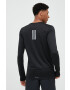 adidas Performance longsleeve pentru alergare Own The Run culoarea negru neted - Pled.ro