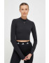 adidas Performance mânecă lungă de antrenament HIIT HEAT.RDY culoarea negru cu turtleneck - Pled.ro