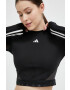 adidas Performance mânecă lungă de antrenament Hyperglam culoarea negru - Pled.ro