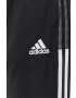 adidas Performance Pantaloni GQ1241 femei culoarea negru cu imprimeu - Pled.ro