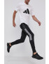 adidas Performance Pantaloni GH7305 bărbați culoarea negru cu imprimeu - Pled.ro