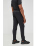 adidas Performance pantaloni de alergare Own the Run barbati culoarea negru cu imprimeu - Pled.ro