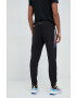 adidas Performance pantaloni de alergare Run Icons culoarea negru cu imprimeu - Pled.ro