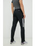 adidas Performance pantaloni de antrenament barbati culoarea negru cu imprimeu - Pled.ro