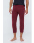 adidas Performance pantaloni de antrenament Base culoarea bordo neted - Pled.ro