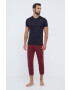 adidas Performance pantaloni de antrenament Base culoarea bordo neted - Pled.ro