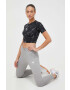 adidas Performance pantaloni de antrenament Game and Go culoarea gri melanj - Pled.ro