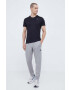 adidas Performance pantaloni de antrenament Game and Go culoarea gri melanj - Pled.ro