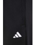 adidas Performance pantaloni de antrenament Game and Go culoarea negru neted - Pled.ro