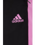 adidas Performance pantaloni de antrenament Tiro femei culoarea negru cu imprimeu - Pled.ro