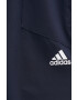 adidas Performance pantaloni de antrenament Train Icons barbati culoarea albastru marin cu imprimeu - Pled.ro