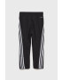 adidas Performance pantaloni de trening pentru copii culoarea negru cu imprimeu - Pled.ro